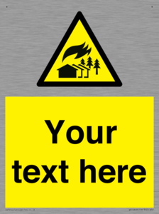 Custom Warning: Large scale fire zone